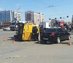 Подробности ДТП с опрокинувшейся маршруткой: пострадали 6 человек