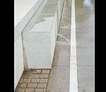 В Астрахани прохудившийся фонтан топит площадь Ленина