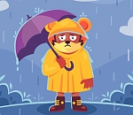 Снег с дождем, порывы ветра – погода и завтра не сулит астраханцам ничего хорошего