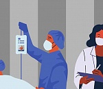 В астраханских ковид-госпиталях осталось меньше 600 больных