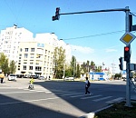 В Астрахани заработал один из крупных светофорных объектов