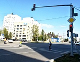 В Астрахани заработал один из крупных светофорных объектов