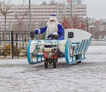 В Астрахани продаются сани Деда Мороза