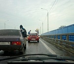 В Астрахани полиция разогнала колонну заниженных автомобилей