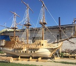 Заключенные астраханской колонии построили корабль