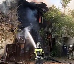 В Астрахани на ликвидацию пожара затратили больше суток