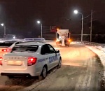 Из-за непогоды в Астрахани Госавтоинспекция перешла на усиленный режим службы 