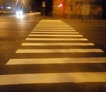 К началу нового учебного года – обновленные школьные пешеходные переходы