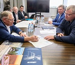 Астраханский губернатор встретился с председателем правления Госкомпании «Автодор»