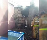 В селе Солянка сгорел дом