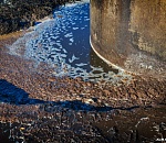 Под Астраханью трубу канализации разорвало после реконструкции