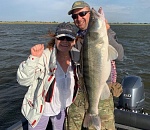 Астраханец похвастался крупной рыбкой