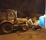 В первый день 2025 года с улиц Астрахани вывезли почти 55 тонн мусора