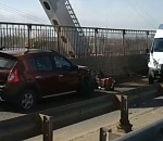 В Астрахани на мосту произошла загадочная авария