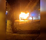 Ночью в Астрахани сгорела машина ритуальных услуг