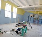 В девяти астраханских школах ремонтируют спортзалы