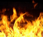 В Астрахани на пожаре погиб мужчина