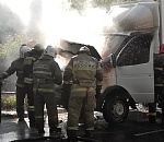 В течение нескольких часов в разных местах Астраханской области горели две машины