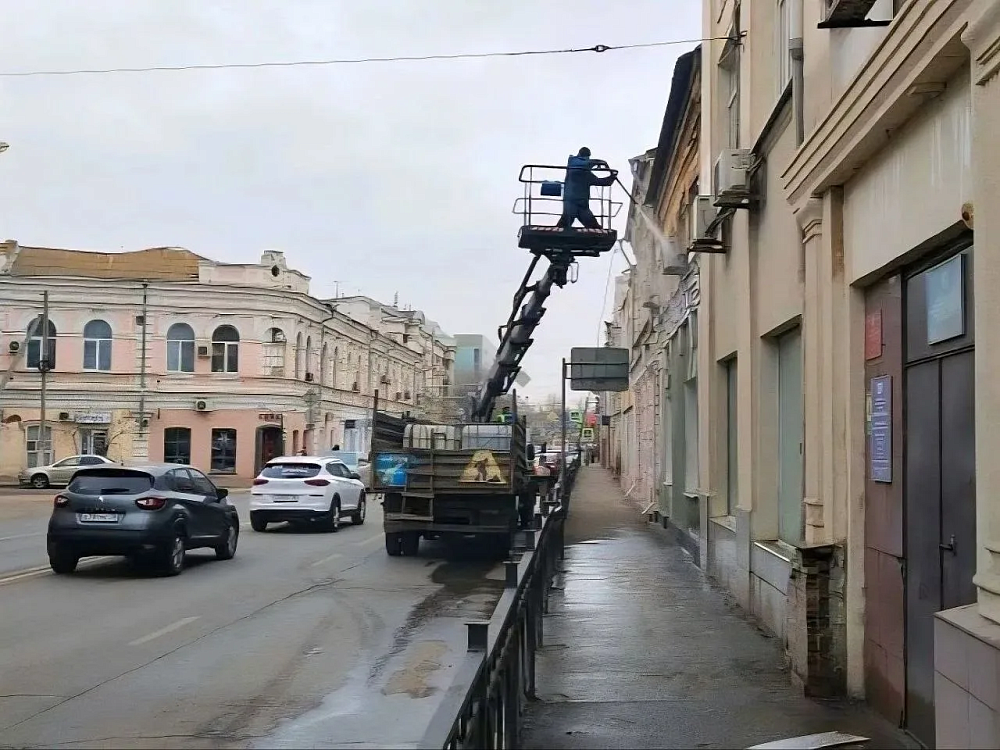 Астрахань намывают и начищают