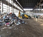 Под Астраханью прекратил работу мусоросортировочный завод