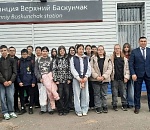 Экскурсию для подростков провели на железнодорожной станции Верхний Баскунчак