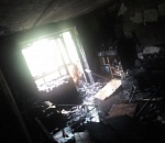 В Астрахани средь бела дня дотла сгорела квартира 