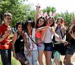 В Астраханской области прошел скандальный парад с участием выпускников