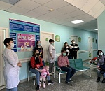 В Астрахани работает мобильный пункт вакцинации