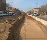 Фото дня: в Астрахани начался ремонт улицы Яблочкова