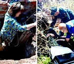 В Ахтубинске спасли женщину, упавшую в открытый 4-метровый колодец