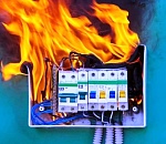 Под Астраханью пожар в промзоне потушили за минуты, но пострадали трое человек