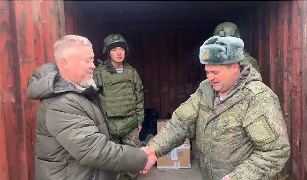 Астраханец провел 8 марта в поездке с гуманитарной миссией