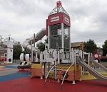 ЛУКОЙЛ восстановил детскую площадку «НЕФТЕГРАД»