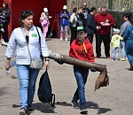 Покрышки, кресло, унитаз – что только не нашли участники эко-квеста «Чистые игры» на полуострове Пролетарском в Астрахани 