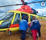 Воздушная скорая помощь спасла жизнь астраханскому ребенку-инвалиду и двум малышам