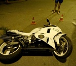 В Астрахани автоледи не уступила дорогу мотоциклу