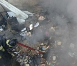 Астраханцев эвакуировали из горящего жилого дома