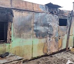 В астраханском приюте для собак произошел пожар