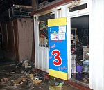 В Астрахани сгорел магазин