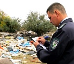 Россельхознадзор обнаружил в Астраханской области 5 участков сельхозугодий, которые завалили мусором