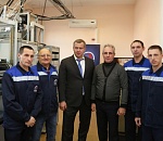 Сергей Морозов посетил Знаменск и нажал там зеленую кнопку