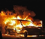 Под Астраханью сгорел гараж вместе с машиной