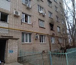 В Астрахани горела квартира в многоэтажке, пострадал жилец