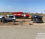 Роковое столкновение Лексуса и Лады на трассе под Астраханью: погиб мужчина