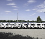 Десять новых неотложек получили в дар от Каспийского трубопроводного консорциума астраханские сельчане