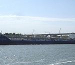 Теплоход Абескун с моряками сел на мель под Астраханью