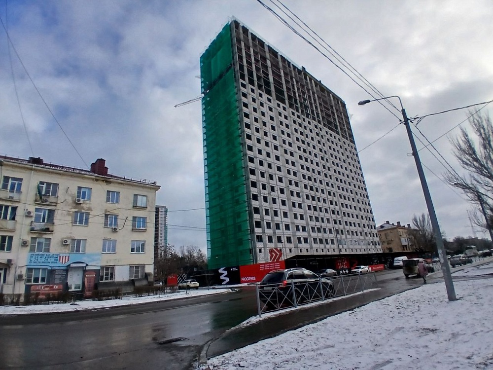 Строительство 23-этажки на улице Татищева в Астрахани признали незаконным