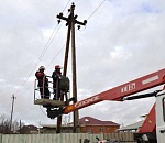 В Астраханской области энергетики устраняют последствия непогоды на юге региона