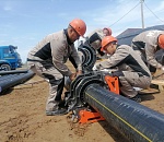 Новый газопровод тянут в малые села Астраханской области