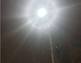 В Астрахани пошел первый снег